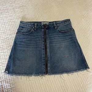 We the Free denim skirt size 28